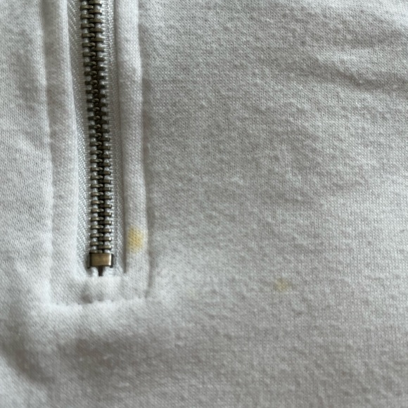 Brand: Garage, Colour: White, Size: Women’s XS, Style: Quarter zip sweater - Picture 7 of 7